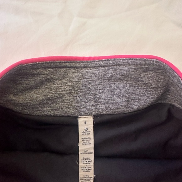 Lululemon Reflection Skirt in Señorita Pink Plaid - Picture 3 of 4